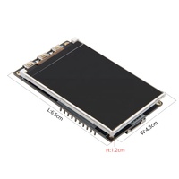 Carte de développement IoT LILYGO T4 V1.3 ESP32 avec écran LCD ILI9341 de 2,2/2,4 pouces, carte TF et prise en charge de la batterie Li-Po