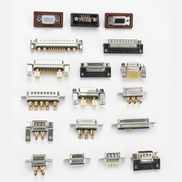 Conector de 9, 15, 25, 37 pines, 2W2, 3V3, 5W5, 7W2, 9W4, 21W4, 36W4, conector macho hembra VGA, conector DB, conector DSUB