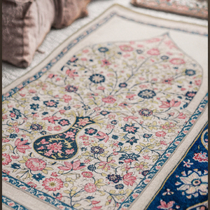 Collection de tapis persans modernes Kilim en flanelle rembourrée, art islamique personnalisé, motifs uniques, anti-bactériens, pour la maison, la prière et les voyages - Product Image 3