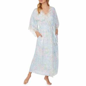 Nuovo Arrivo <span class=keywords><strong>Viscosa</strong></span> di Cotone di Sonno Del Vestito Lungo Abiti Set Delle Donne Degli Indumenti <span class=keywords><strong>Da</strong></span> <span class=keywords><strong>Notte</strong></span> di Stampa Floreale Lunga Camicie <span class=keywords><strong>Da</strong></span> <span class=keywords><strong>Notte</strong></span> di Pizzo per le Signore - Product Image 2