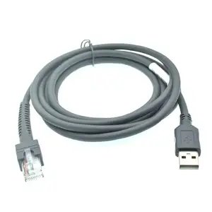 ماسح USB إلى rj48 RJ50 لكابل LS2208 ls1203 LS2208/AP ls4008i ls7808 DS3400