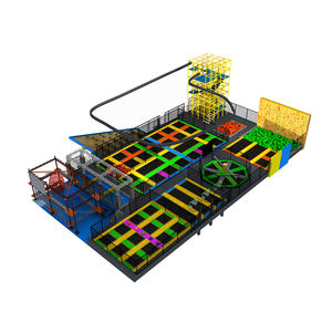 Стандартный коммерческий Батутный парк для взрослых в Европе с курсом воина ниндзя - Product Image 4