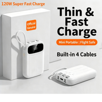 Power Bank Plastik Aman untuk Pesawat Bersertifikasi 3C YM-856 20000mAh 22.5W Pengisian Cepat Baterai Lithium Polymer Kapasitas Tinggi Ringkas