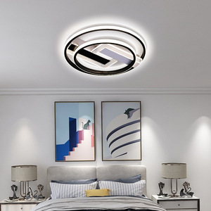 Plafonniers LED d'intérieur pour chambre et salle à manger, contrôle tactile, lumière du jour 6000K, AC 85-265V, en aluminium, design minimaliste, pour cuisine - Product Image 2