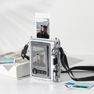 Estuche protector transparente de plástico cristalino para cámara <span class=keywords><strong>Instax</strong></span> Mini <span class=keywords><strong>EVO</strong></span>, a prueba de golpes y caídas, para viaje. - Product Image 2