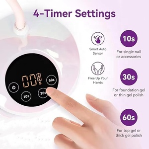 Lampe UV 30W pour ongles en gel X, lampe à ongles Intellisense sans fil, lumière UV pour ongles en gel, capteur intelligent LED Flash Cure - Product Image 5