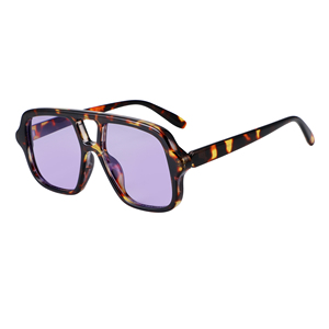 Hot Sale Two Bridge Plastic Sunglasses for Men and Women Full Rim UV400 Protection Sun Protection Fashion Style,Multiple Color - Product Image 6