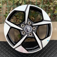 Vehículos de Nueva Energía BYD Atto 2, Llantas de Aleación de 16 Pulgadas, 4x100 5x114.3, Cinco Radios, 40 mm, Alto Rendimiento, Diseño Cóncavo, Acabado Negro, 5 Unidades