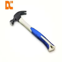 Marteau perforateur de qualité supérieure, personnalisable, de qualité DIY, avec manche en TPR et fibre de verre, pour les mécaniciens, les ouvriers du bâtiment, en acier pour la toiture, OEM