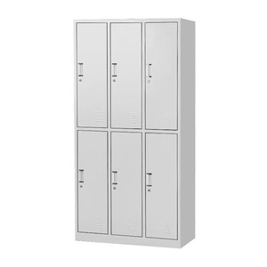 Storage <b>Lockers</b> Metal <b>Cabinet</b> 4 Layers With Drawers Standing Type Rectangle Clothing Organizer - Product Image 3