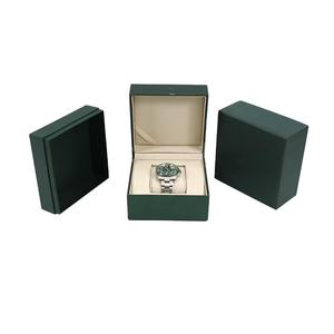 Leather Square High-quality <b>Watch</b> Box Accessories Packaging Box Jewelry Storage Boxes Black Leather Gift <b>watch</b> <b>cases</b> - Product Image 6