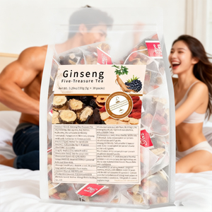 Tè Naturale per il Potenziamento Maschile, Salute dei Reni ed Energia, Tè dei Cinque Tesori con Ginseng e Polvere di Maca - Product Image 2