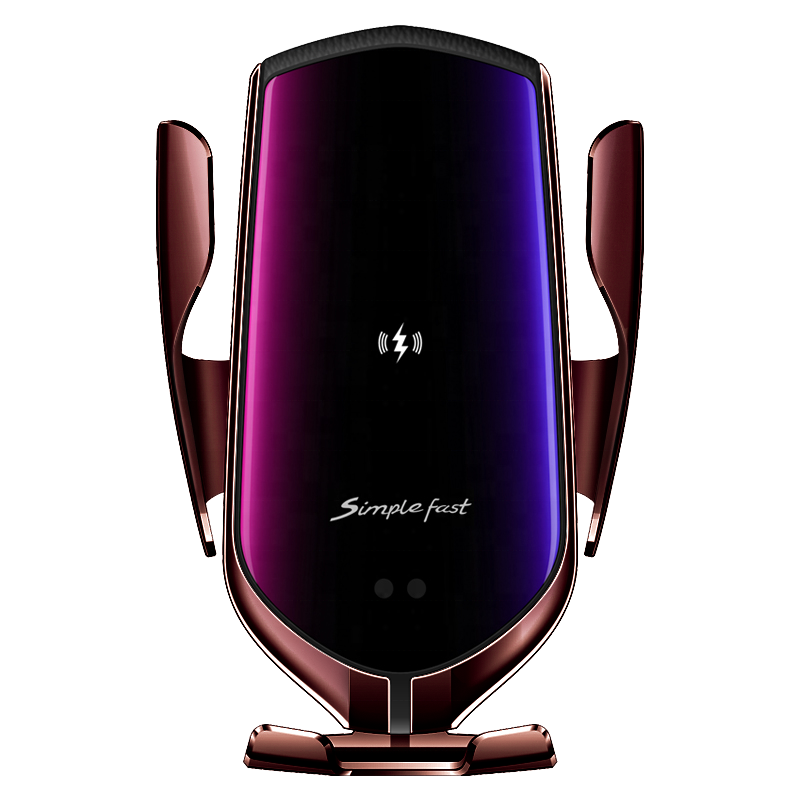 Автомобильное зарядное устройство Usb, 10 Вт, автоматическое фиксирующее зарядное устройство, держатель для мобильного телефона, автомобильное беспроводное зарядное устройство для аккумулятора