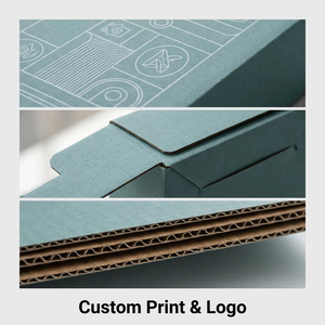 Busta Postale Personalizzata in Cartone Ondulato con <span class=keywords><strong>Texture</strong></span> di Carta Kraft, Consegna Rapida Globale, Biodegradabile, con Stile di Consegna Mensile - Product Image 2