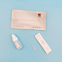 Hunde- und Katzen-Leishmaniasis Leishmania LSH Antikörper Schnelltest-Kit für Serum Vollblut ISO13485 CE-Zertifiziert Veterinärmedizinisch