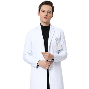 Camice da laboratorio dentale medico personalizzato a manica lunga per medico e farmacia - Product Image 2