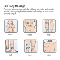 Stimulateur musculaire et nerveux multifonctionnel certifié CE, appareil de physiothérapie pour soulager la douleur, machine TENS et EMS