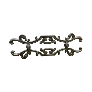 רכיבים מברזל מודרני אלמנטים מזויפים יצוק גדר ברזל מעקה מעקה מעקה עבור וילות - Product Image 2