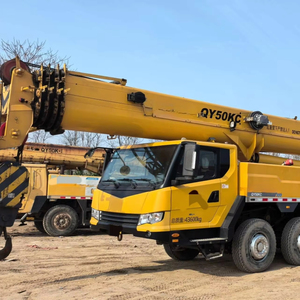 Grue d'occasion QY50K 50 tonnes, état vérifié, durable et robuste, économique, grue d'occasion 25t 50t 70t 80t 100t en promotion - Product Image 1