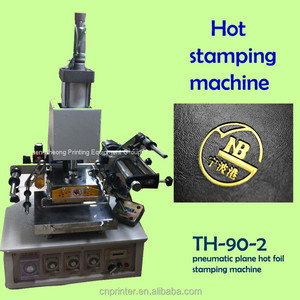 Buena opción neumática máquina de estampado en caliente TH-90-1 <span class=keywords><strong>para</strong></span> cinta deslizador tazón llavero decoración del teléfono - Product Image 1