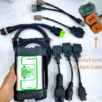 Kit de Diagnóstico Pen/ta Vodia con Laptop Industrial CF19/CF53, Escáner para Motores Diésel Marinos, Software Vodia5, Lector de Códigos OBD2
