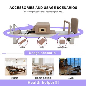 Máquina de Ejercicios Reformer Clásica Profesional para Yoga WP-WAR, Imprescindible para Estudios y el Hogar - Product Image 1
