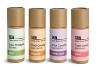 Tubes en carton écologiques personnalisés de luxe pour les soins de la peau, conteneur rond haut de gamme pour sérums, huiles essentielles