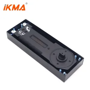 IKMA दो गति समायोज्य भारी शुल्क हाइड्रोलिक स्वयं समापन कांच दरवाजा करीब मंजिल वसंत टिका निर्माता