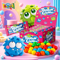 Bonbons acidulés et moelleux de type Skittle-s, saveurs de fruits personnalisées, certifiés BRC HALAL, véganes, marque privée, fabrication directe en usine, pour les propriétaires de marques