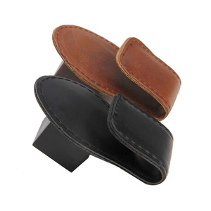 Accessoires de billard, porte-<span class=keywords><strong>craie</strong></span> magnétique pour queue de billard avec clip de ceinture en cuir Bicast - Durable, portable, protège la <span class=keywords><strong>craie</strong></span>, utilisation universelle - Product Image 2