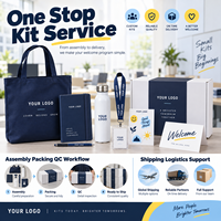 Kit de bienvenue universitaire personnalisé : Sac fourre-tout, carnet, stylo, cordon tour de cou, porte-badge, bouteille – Cadeau étudiant – Fournisseur OEM ODM
