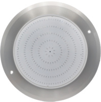 Lumière LED ultra-fine pour piscine 8 mm AC DC 12V en acier inoxydable 316 sans niche, lampe sous-marine pour piscine en béton