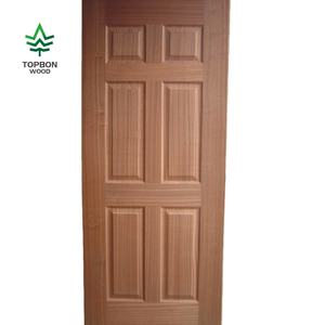Portes intérieures coupe-vent de qualité supérieure au design moderne, en fibre de bois et placage de bois pour la construction et l'<span class=keywords><strong>immobilier</strong></span> - Product Image 1
