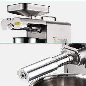 automic olive oil press stainless steel oil extracting machine mini oil expeller