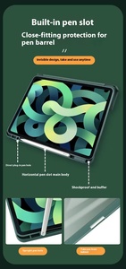 New iPad Mini 6/7 8.3-Inch Acrylic Private Mold Tablet <strong>Case</strong> with <strong>Automatic</strong> Sleep &amp; <strong>Pencil</strong> Holder 11x11 Model 002 - Product Image 2