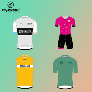 YKYWBIKE personnalisé à séchage rapide course <span class=keywords><strong>vtt</strong></span> vêtements de cyclisme uniforme respirant vêtements de cyclisme maillot de cyclisme <span class=keywords><strong>pour</strong></span> hommes <span class=keywords><strong>pour</strong></span> la personnalisation - Product Image 5