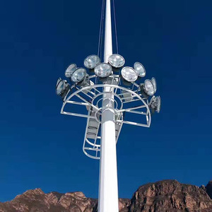 Hot-DIP Galvanized Conical/Octagonal High Mast LED <b>Light</b> Stadium <b>Flood</b> <b>Light</b> High Mast <b>Light</b> - Product Image 3