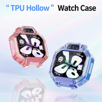 Coque de protection creuse personnalisée en TPU pour Huawei Watch Kids X1 Pro X1, accessoire de montre, cadre de protection respirant et durable