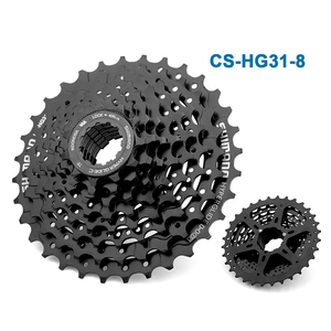 <span class=keywords><strong>Shimano</strong></span> HG200 <span class=keywords><strong>HG31</strong></span> HG41 <span class=keywords><strong>Cassette</strong></span> de VTT 8 vitesses 11-32T, Roue libre 7s, Pédalier pour pièces de VTT - Product Image 1