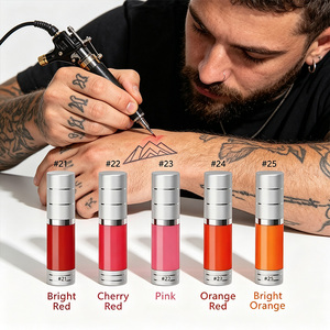 Teinture semi-permanente purement végétale, douce pour la peau, pour sourcils, lèvres et yeux, faible saturation, couleur nude, crème délicate, coloration facile, nettoyage facile. - Product Image 1