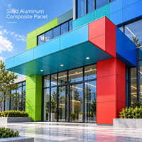 Panneau en aluminium massif blanc enduit de PE 4 mm 4x8, résistant au feu et durable pour façade de bâtiment - Prix usine