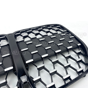 Parrilla Delantera Estilo Diamante Negro Brillante para BMW Serie 4 G22 Coupé 2 Puertas 420i 430i 435i M440i 2021+ Parrilla Deportiva - Product Image 5