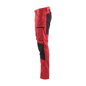 BLAKLADER - 145918455699C60 Pantalon de service avec stretch Rouge/Noir-PANTALON DE TRAVAIL EAN 7330509498156 PANTALON DE TRAVAIL CARGO - Product Image 5