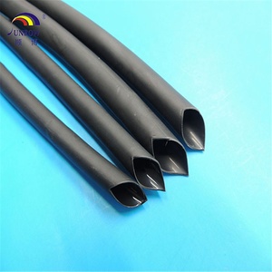 Tubes d'isolation PE thermorétractable isolante en PE, avec bande adhésive, rétrécissement thermique, Ratio 2:1, <span class=keywords><strong>25</strong></span> tailles, 1 mètre - Product Image 1