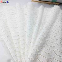 RXF0605 tissu à œillets en coton tissu brodé vêtements africains