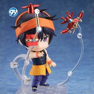 <span class=keywords><strong>JOJO</strong></span> Golden Wind Narancia Ghirga Pannacotta <span class=keywords><strong>Fugo</strong></span> Figurine Nendoroid Articulée Modèle Ornement 1684 1685 Artisanat en Plastique - Product Image 2
