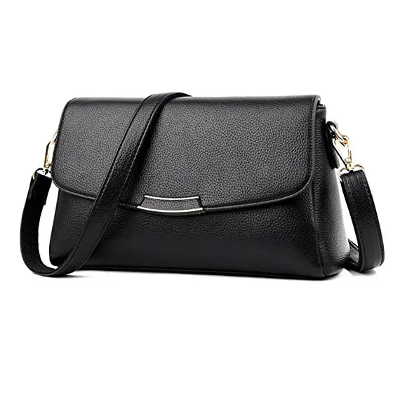 Small Crossbody Satchel Purse for Women PU Leather Removable Shoulder Straps Over Shoulder Clutch Bag