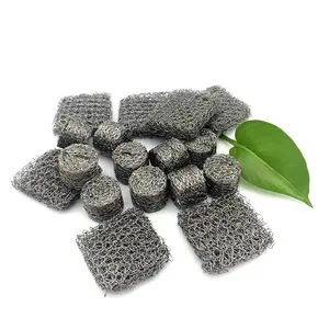 Custom Compressed Knitted Wire Mesh/knitted Wire Mesh Gaskets