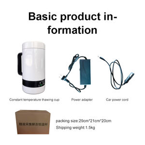 4 Vasos de Descongelación de Temperatura Constante para Semen Congelado, para Inseminación Artificial, Equipo Veterinario, Esperma Animal y Veterinario - Product Image 4