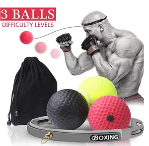 Vente chaude Lutte Réagir Exercice Poinçon Réflexe Vitesse Balle De Boxe Bandeau - Product Image 5